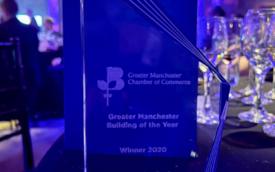 Halle winners of  the Greater Manchester Building of the Year 2020