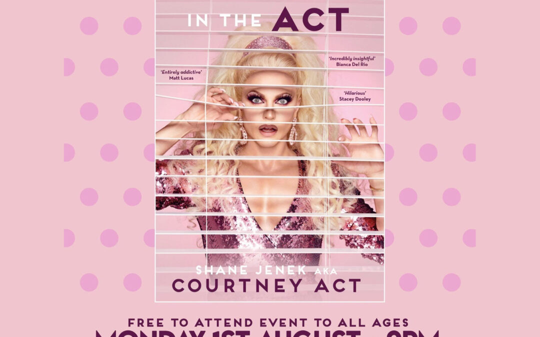 Official @courtneyact book signing from Gay Pride Shop